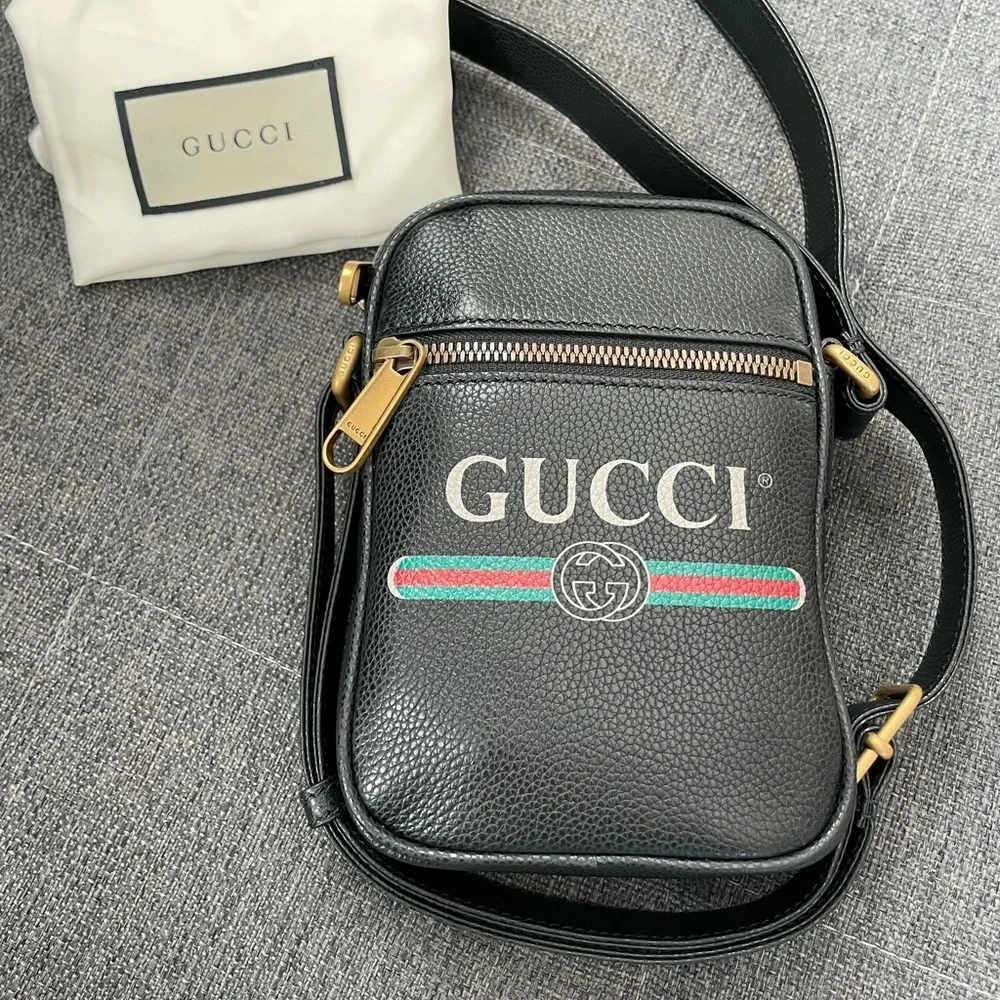 Gucci Print messenger Logo crossbody - Picture 4 of 17
